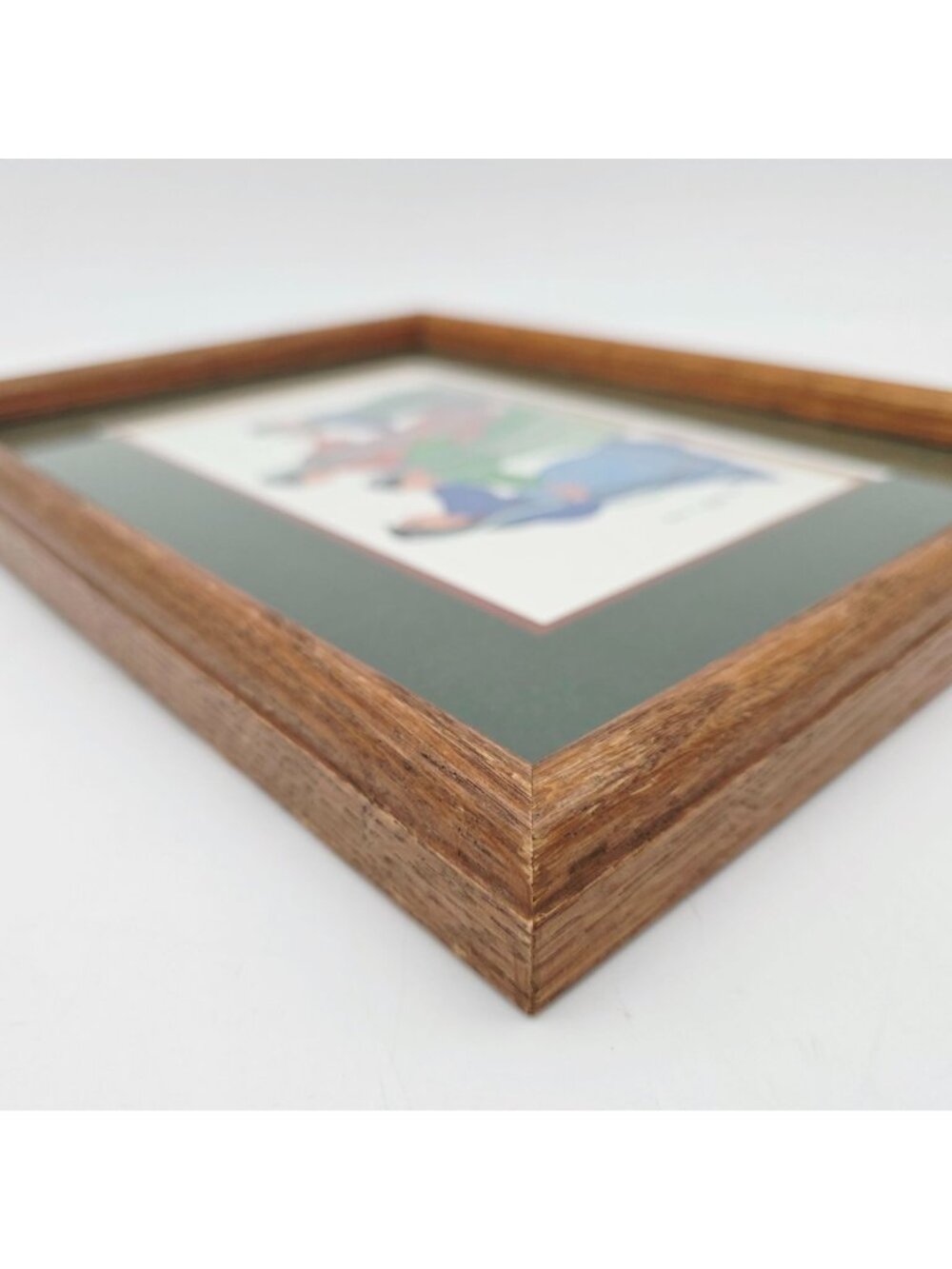 Framed Virginia Stroud Signed 1984 Native American Women Art Print - Picture 13 of 13